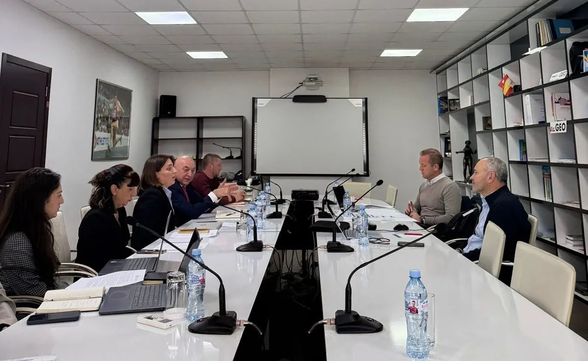 საქართველოს მძლეოსნობის ეროვნული ფედერაციის ოფისს ევროპის მძლეოსნობის კონსულტანტ-წარმომადგენლები ესტუმრნენ